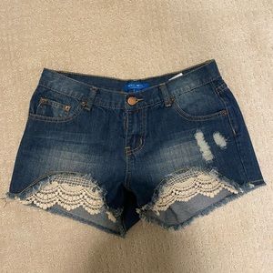 Jean shorts